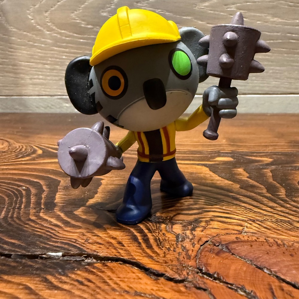 Roblox Piggy Kolie Action Figure PhatMojo MiniToon Construction Koala Toy 2.5in